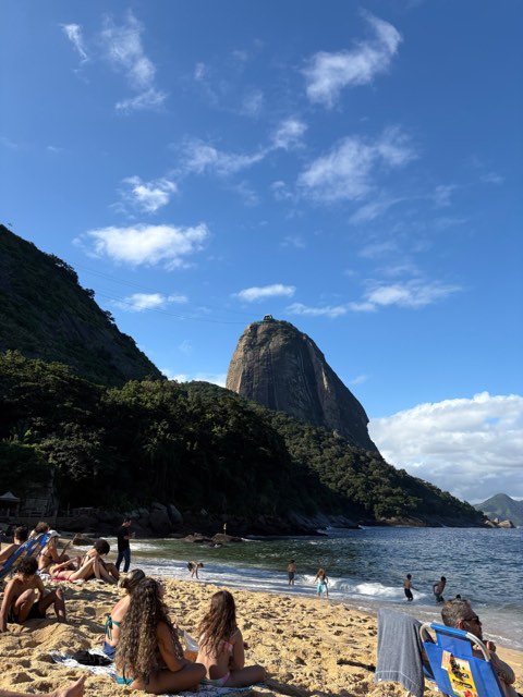 Sugarloaf Mountain from Praia Vermelha from Max Nicholson's archive