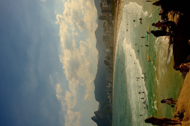 Ipanema Beach from Arpoador from Max Nicholson's archive