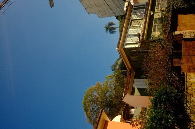 Urca homes beneath a clear sky from Max Nicholson's archive