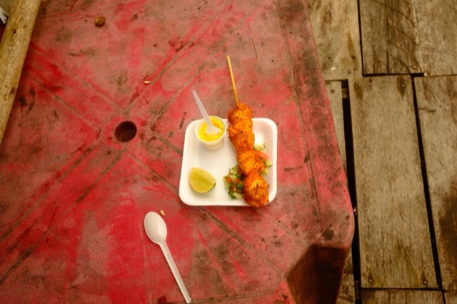 Fish skewer from Max Nicholson's archive