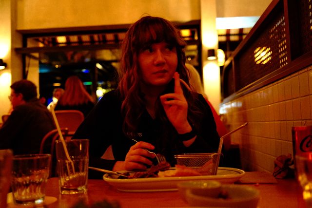 Dinner in the city from Max Nicholson's archive