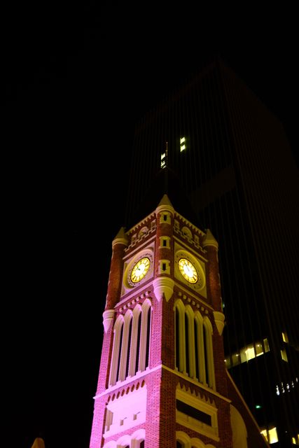 Town hall clock tower from Max Nicholson's archive
