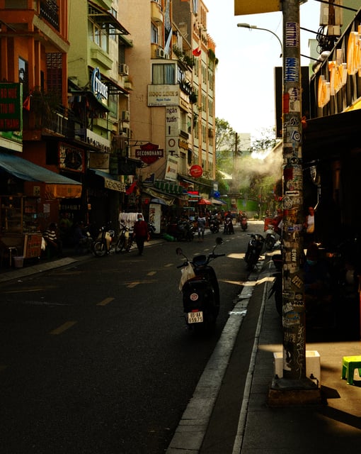 Afternoon on the street from Max Nicholson's archive