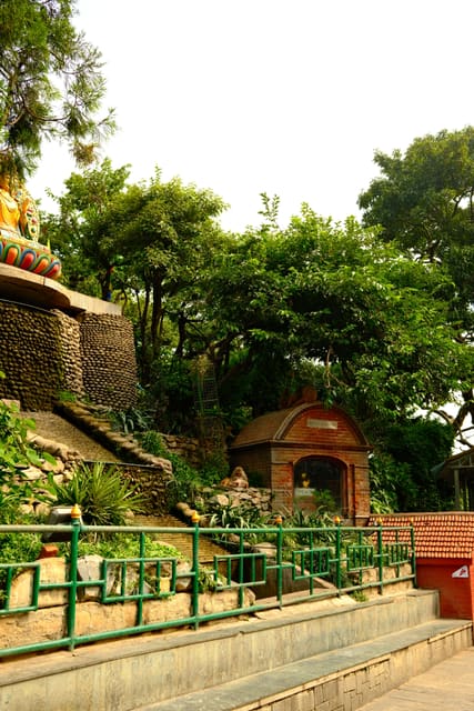 Monkey garden at Swayambhunath from Max Nicholson's archive