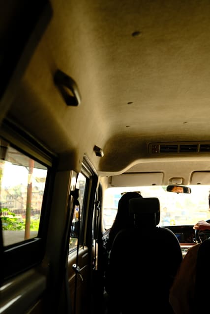 Riding through Kathmandu from Max Nicholson's archive